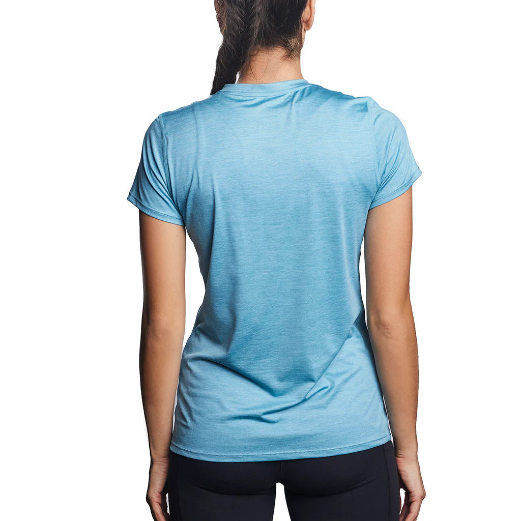 Women'S Cooling V-Neck Short Sleeve T-Shirt