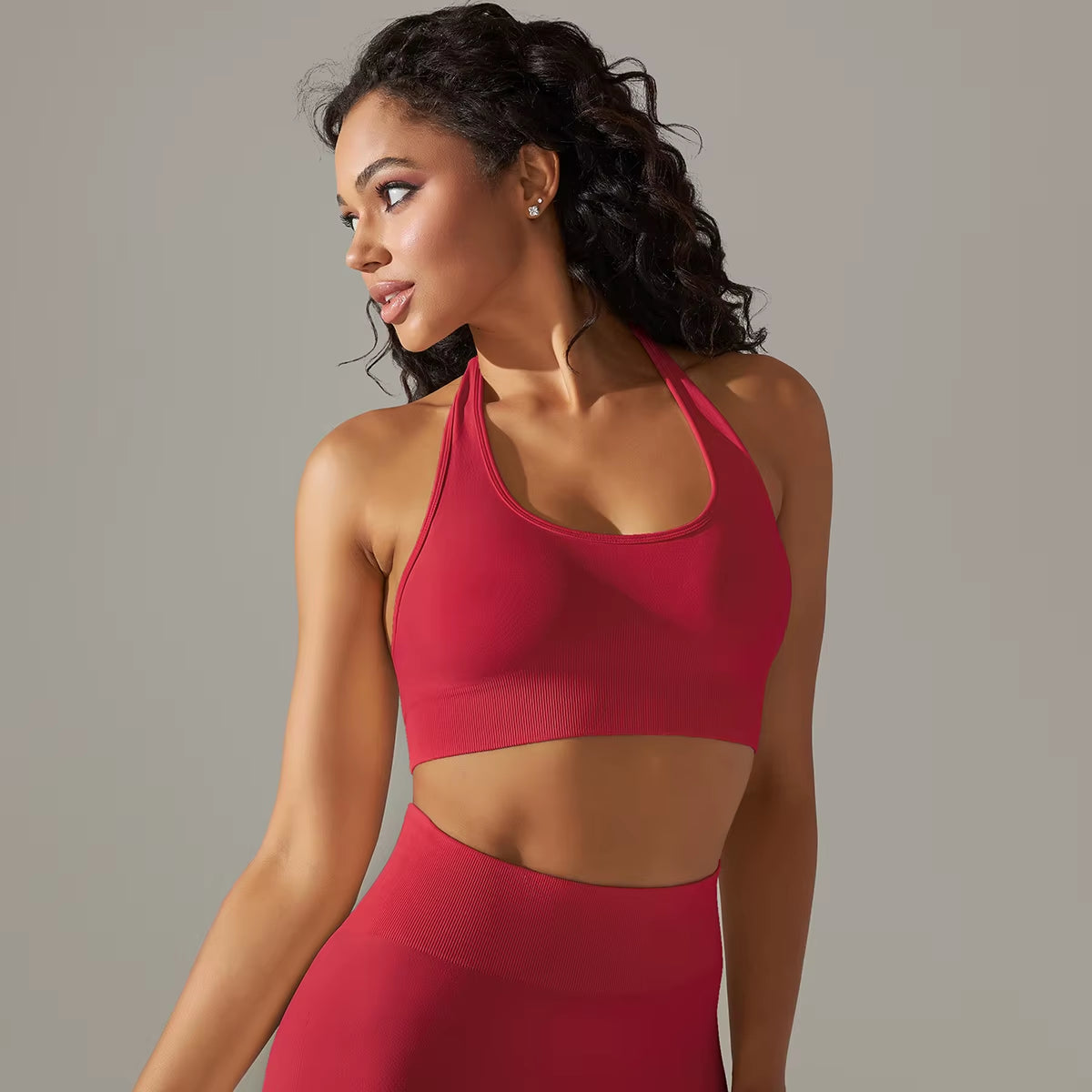 2 PCS Women Yoga Set Seamless Sports Shorts Set Sexy Bra Shorts Sportswear Suit Women'S Summer Gym Clothing Fitness Tracksuit