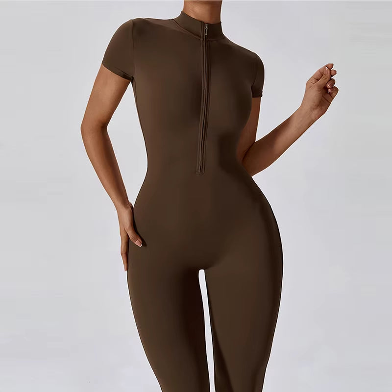 Summer Yoga Clothes Suit Workout Sports Set Women Bodysuits Gym Set Women Training Siamese Fitness Jumpsuit Female Sportswear