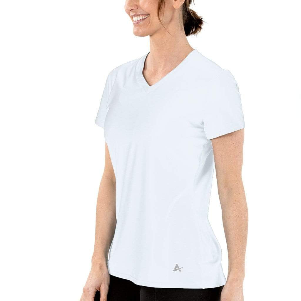 Women'S Cooling V-Neck Short Sleeve T-Shirt