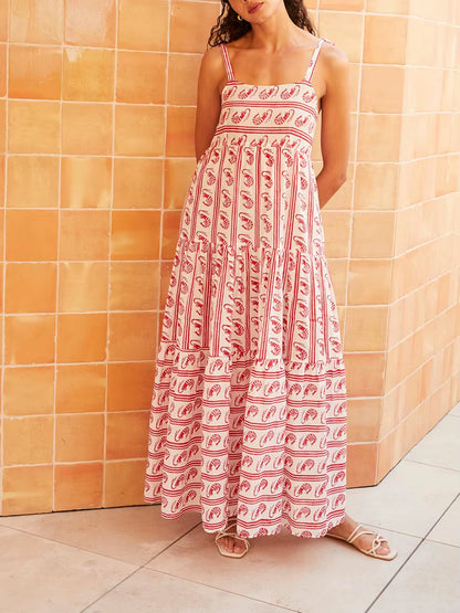 "Elevate Your Summer Wardrobe with Our Stylish Halter Neck Dresses in Blue and Red!"