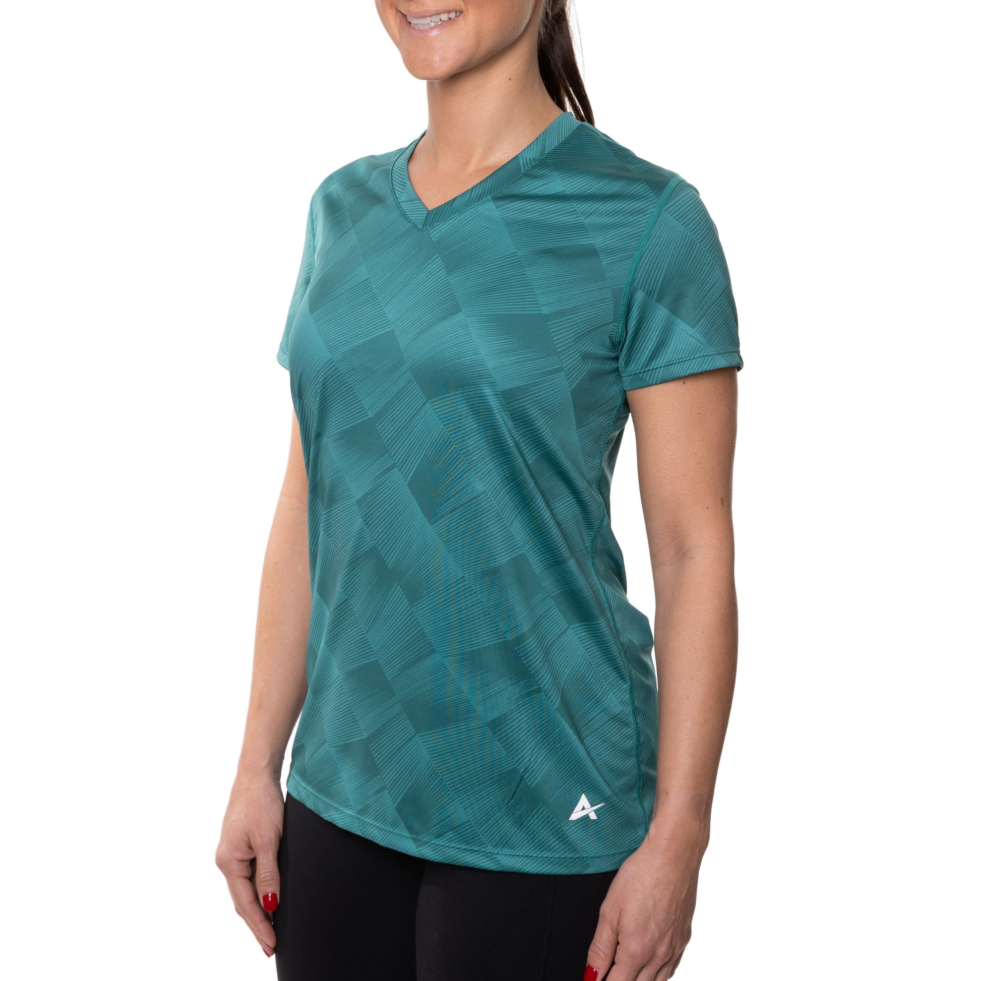 Women'S Cooling V-Neck Short Sleeve T-Shirt
