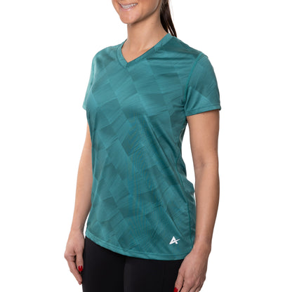 Women'S Cooling V-Neck Short Sleeve T-Shirt