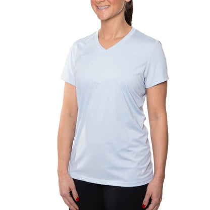Women'S Cooling V-Neck Short Sleeve T-Shirt