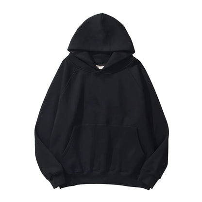 Oversize Lazy Style Women Hoodies Sweatshirts 2024 Warm Long Sleeve Drop Shoulder Pullover Sweater Y2K Streetwear Clothes Autumn