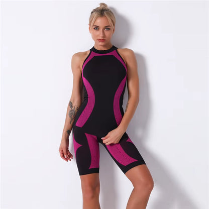 Women Seamless 2PCS Yoga Set Sports Bra High Waist Fitness Gym Shorts Gym Set Running Sportswear Workout Clothes Sports Suits