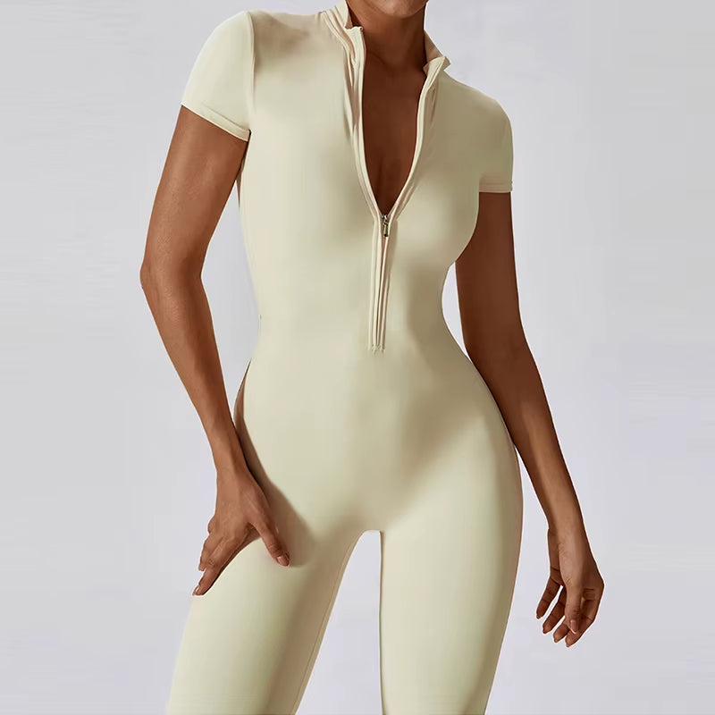 Summer Yoga Clothes Suit Workout Sports Set Women Bodysuits Gym Set Women Training Siamese Fitness Jumpsuit Female Sportswear