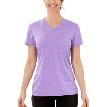 Women'S Cooling V-Neck Short Sleeve T-Shirt