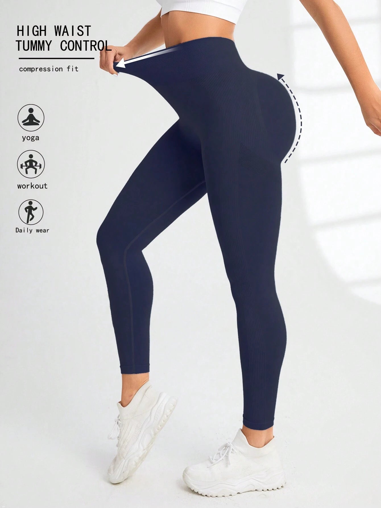 Sport Studio Wide Waistband Sports Leggings